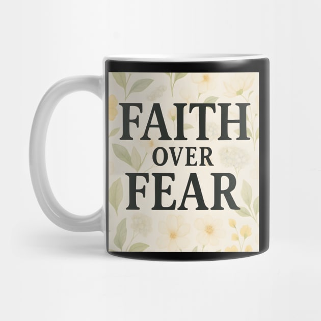 Fear Over Fear Christian Gift by Joyce A's Store